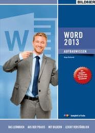 Cover von Microsoft Word 2013 Aufbauwissen