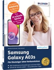 Cover von Samsung Galaxy A03s - Für Einsteiger ohne Vorkenntnisse