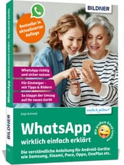 Cover von WhatsApp wirklich einfach erklärt - Die verständliche Anleitung für Android-Geräte wie Samsung, Xiaomi, Poco, Oppo, OnePlus etc.