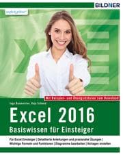 Cover von Excel 2016 - Basiswissen