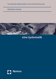 Cover von Sozialwirtschaft - eine Systematik