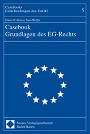 Cover von Casebook Grundlagen des EG-Rechts