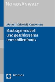 Cover von Bauträgermodell und geschlossener Immobilienfonds
