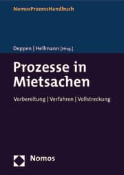 Cover von Prozesse in Mietsachen