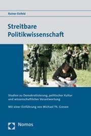 Cover von Streitbare Politikwissenschaft