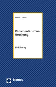 Cover von Parlamentarismusforschung