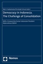 Cover von Democracy in Indonesia. The Challenge of Consolidation