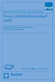 Cover von Forum Unternehmenskauf 2006