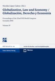 Cover von Globalization, Law and Economy/Globalizacion, Derecho y Economia
