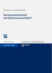 Cover von Rechtswissenschaft als Kulturwissenschaft?