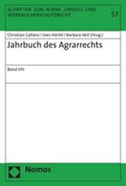 Cover von Jahrbuch des Agrarrechts VIII