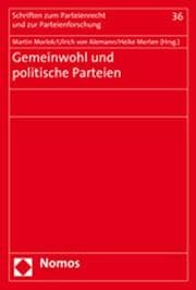 Cover von Gemeinwohl und politische Parteien