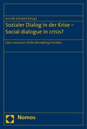Cover von Sozialer Dialog in der Krise - Social dialogue in crisis?