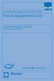 Cover von Forum Steuerrecht 2007