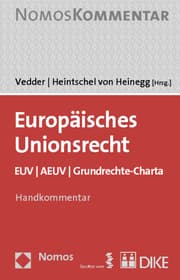 Cover von Europäisches Unionsrecht EUV, AEUV, Grundrechte-Charta