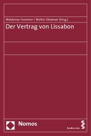 Cover von Der Vertrag von Lissabon