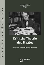 Cover von Kritische Theorie des Staates