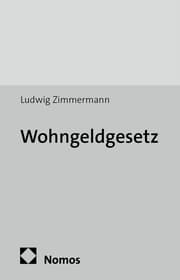 Cover von Wohngeldgesetz