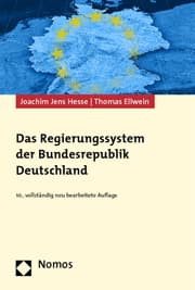 Cover von Das Regierungssystem der Bundesrepublik Deutschland