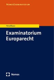 Cover von Examinatorium Europarecht