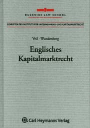 Cover von Englisches Kapitalmarktrecht