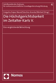 Cover von Die Höchstgerichtsbarkeit im Zeitalter Karls V.