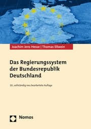 Cover von Das Regierungssystem der Bundesrepublik Deutschland