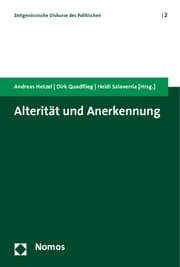 Cover von Alterität und Anerkennung