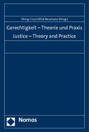 Cover von Gerechtigkeit - Theorie und Praxis. Justice - Theory and Practice