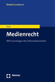 Cover von Medienrecht