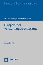 Cover von Europäischer Verwaltungsrechtsschutz