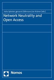 Cover von Network Neutrality and Open Access