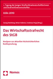 Cover von Das Wirtschaftsstrafrecht des StGB