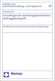 Cover von Grundfragen des kartellvergaberechtlichen Auftraggeberbegriffs