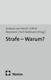 Cover von Strafe - Warum?