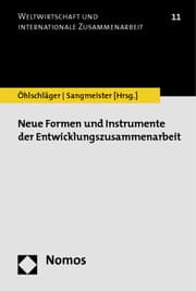Cover von Neue Formen und Instrumente der Entwicklungszusammenarbeit