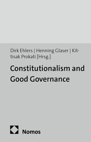 Cover von Constitutionalism and Good Governance