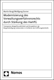Cover von Modernisierung des Verwaltungsverfahrensrechts durch Stärkung des VwVfG
