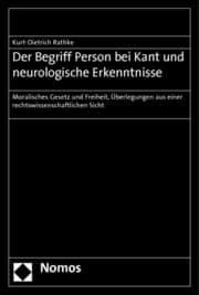 Cover von Der Begriff Person bei Kant und neurologische Erkenntnisse