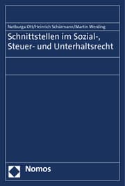 Cover von Schnittstellen im Sozial-, Steuer- und Unterhaltsrecht