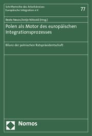 Cover von Polen als Motor des europäischen Integrationsprozesses
