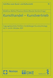 Cover von Kunsthandel - Kunstvertrieb