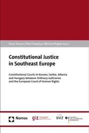 Cover von Constitutional Justice in Southeast Europe