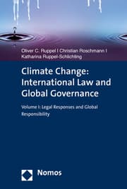 Cover von Climate Change: International Law and Global Governance