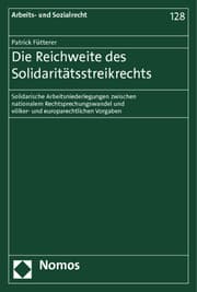 Cover von Die Reichweite des Solidaritätsstreikrechts