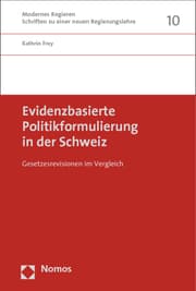 Cover von Evidenzbasierte Politikformulierung in der Schweiz