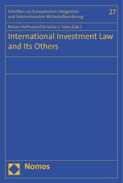 Cover von International Investment Law and Its Others