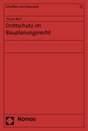 Cover von Drittschutz im Bauplanungsrecht