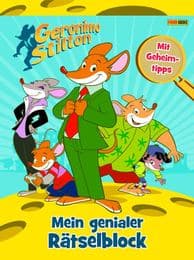 Cover von Geronimo Stilton: Mein genialer Rätselblock
