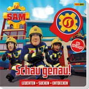 Cover von Feuerwehrmann Sam: Schau genau! - Leuchten - Suchen - Entdecken